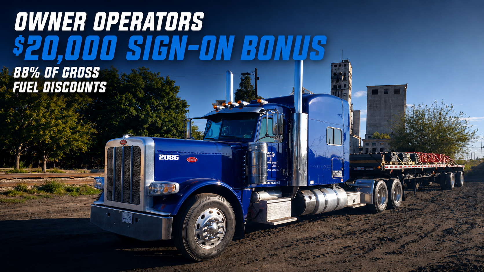 CDL-A OWNER OPERATORS (VAN, FLATBED, CONESTOGA)
