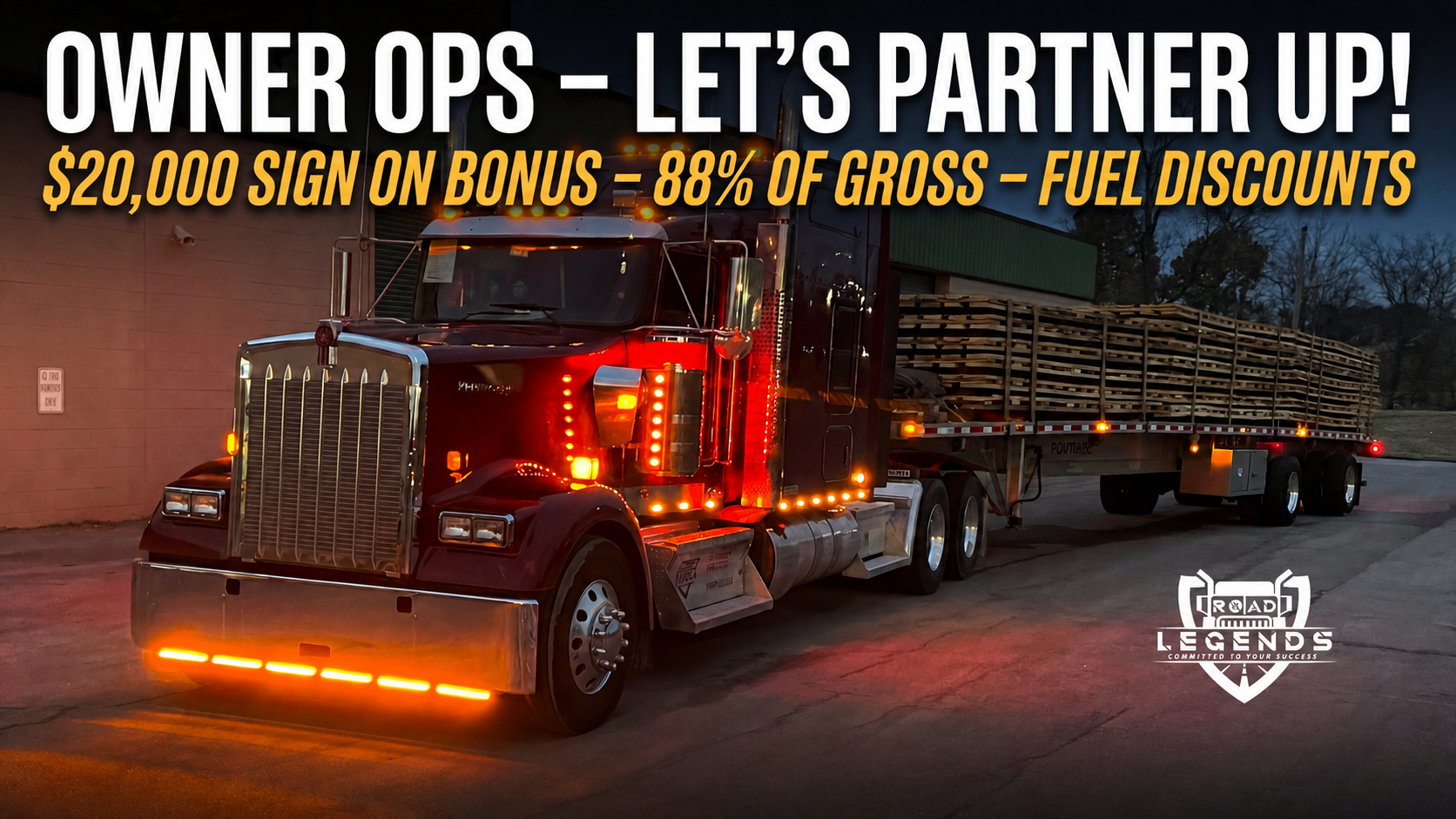 CDL-A OWNER OPERATORS (VAN, FLATBED, CONESTOGA)