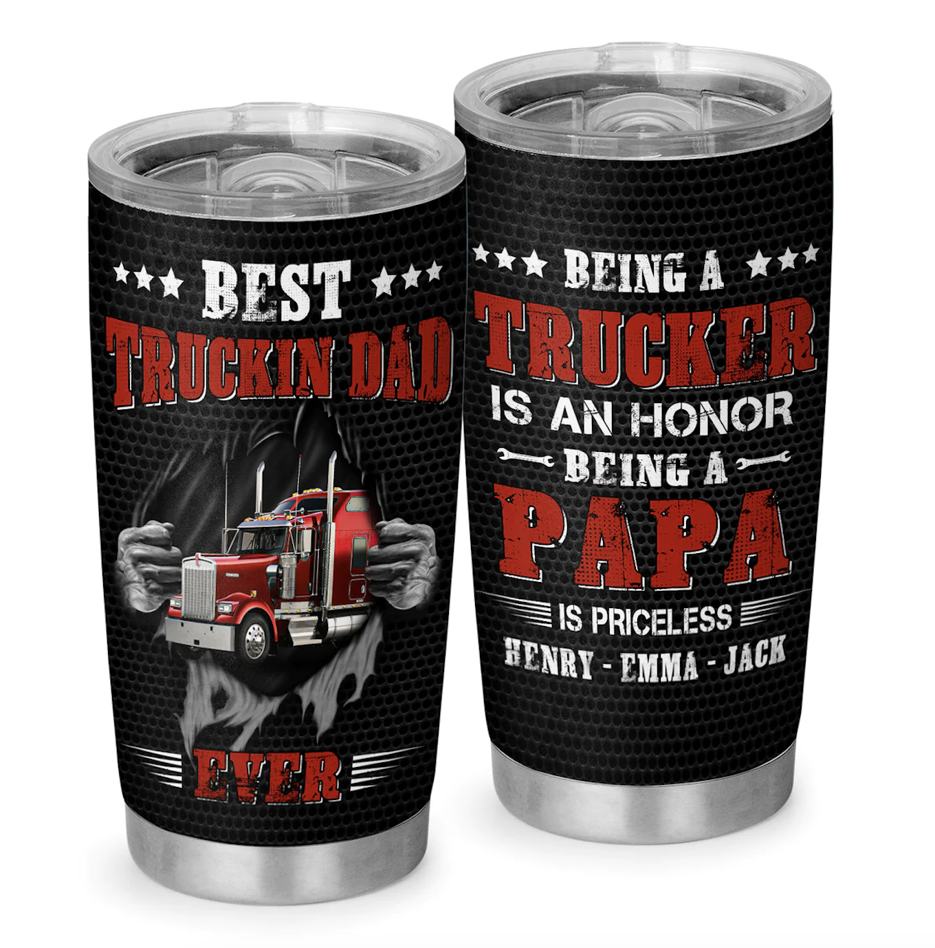 Onebttl Truck Driver Gifts For Men - Best Trucking Dad Ever - 30oz/880ml  Stainless Steel Insulated T…See more Onebttl Truck Driver Gifts For Men 